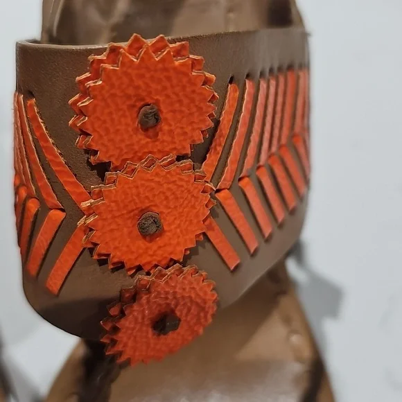 Tory Burch Caylon toe ring sandal 7.5 - Picture 4 of 9